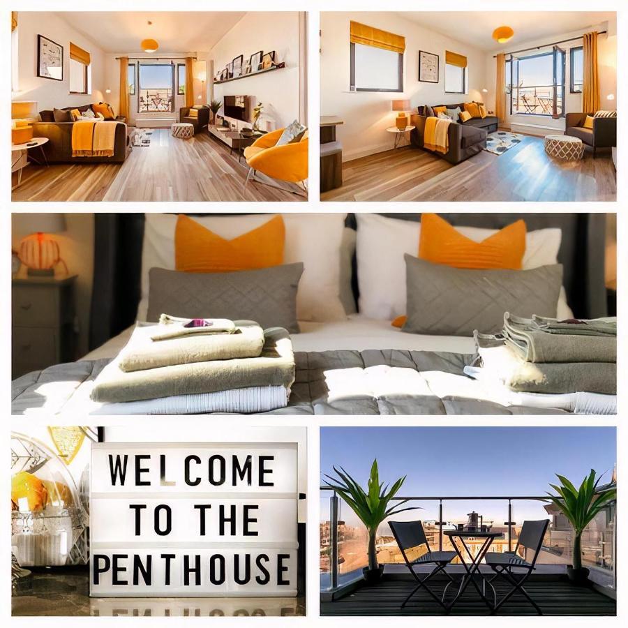 The Penthouse Margate, Balconies, Sea View, Gated Parking, Air Con! Appartement Buitenkant foto